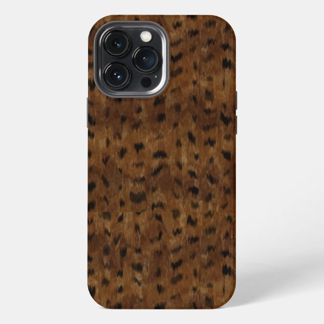 Animal Print Iphone Case (Back)