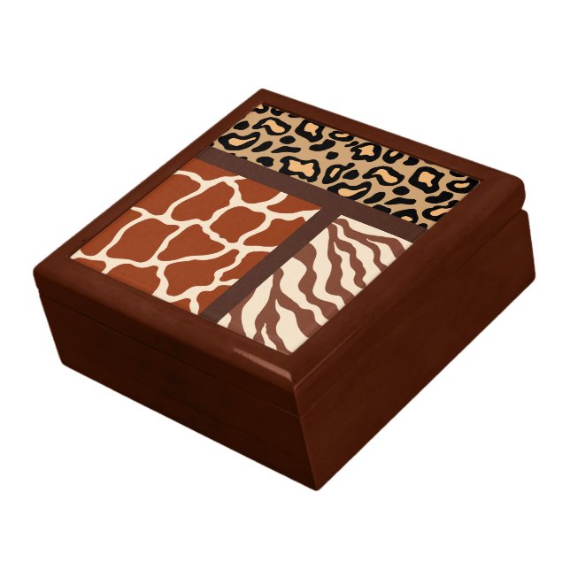 Animal Print Jewelry Box Gift (Side)