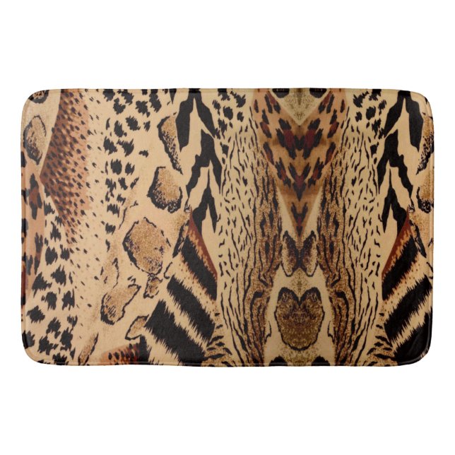 Animal print,leopard,cheetah    bath mat (Front)