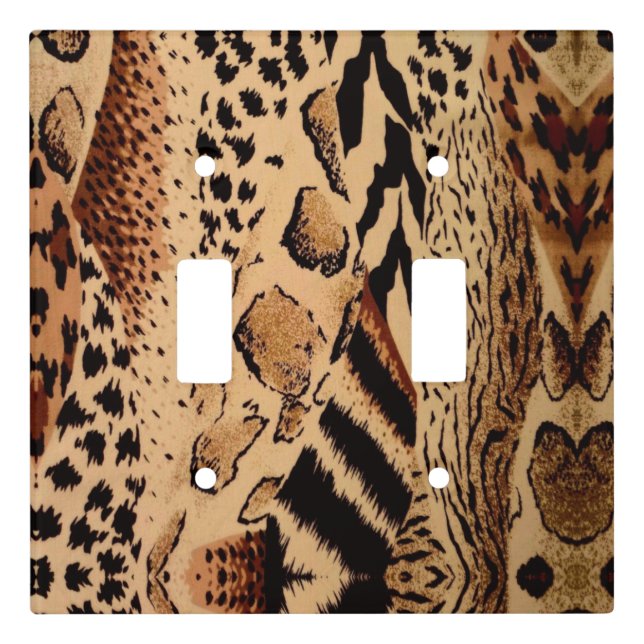 Animal print,leopard,cheetah          light switch cover (Front)