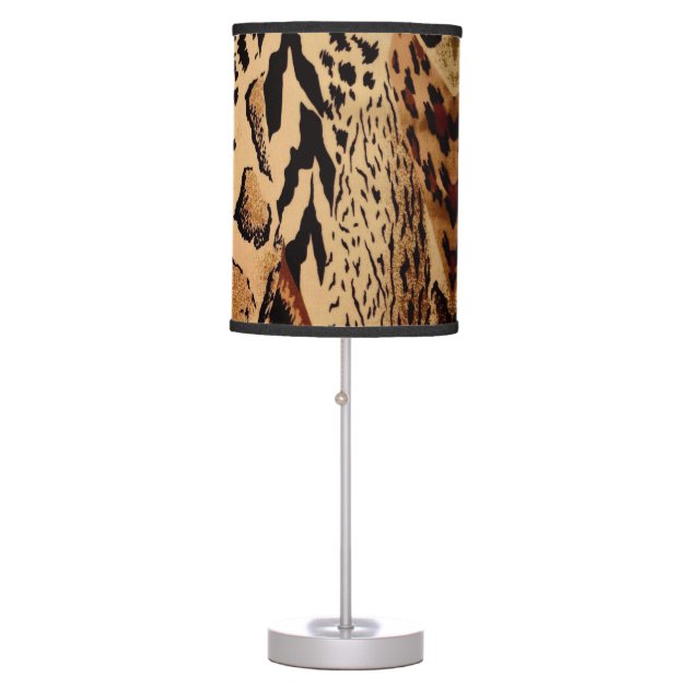 cheetah floor lamp