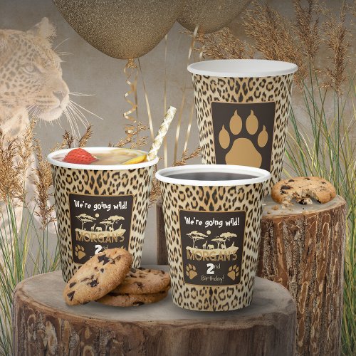 Animal Print Leopard Paper cup