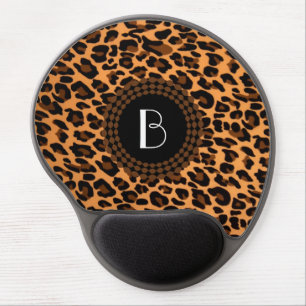 Animal Print Leopard Pattern Gel Mouse Pad