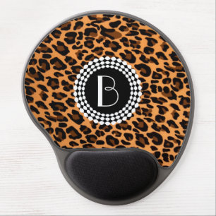 Animal Print Leopard Pattern Gel Mouse Pad
