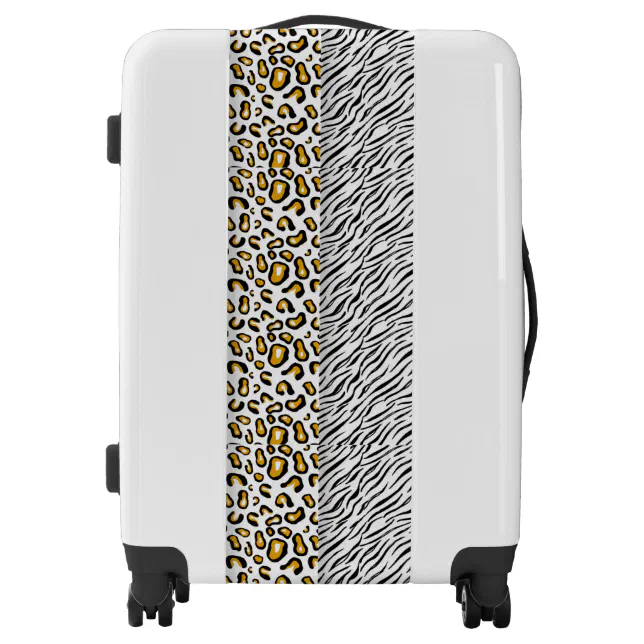 Animal Print Luggage Zazzle