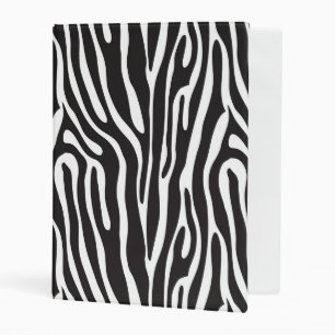 Animal Print Mini Binder