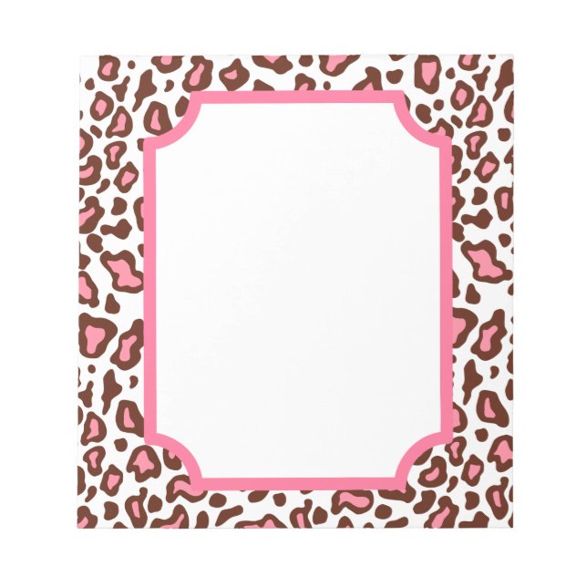 Animal Print Notepad (Front)