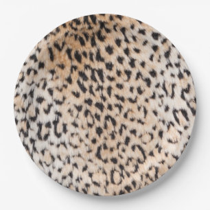 Animal Print Paper Plates