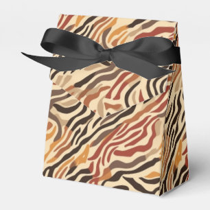 Animal Print Party Favor Box