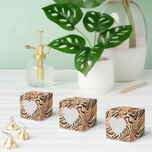 Animal Print Party Favor Box