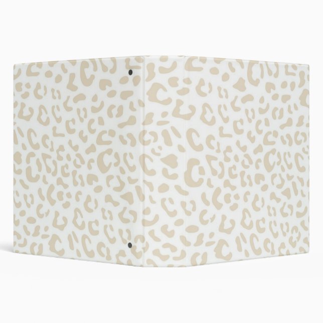 Animal print pattern 3 ring binder (Background)