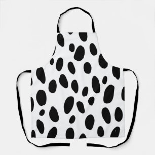 Animal print pattern apron
