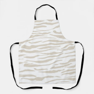 Animal print pattern apron