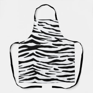 Animal print pattern apron