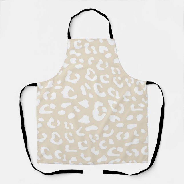 Animal print pattern apron (Front)