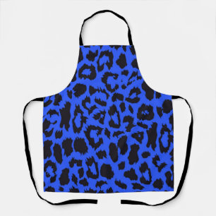 Animal print pattern apron