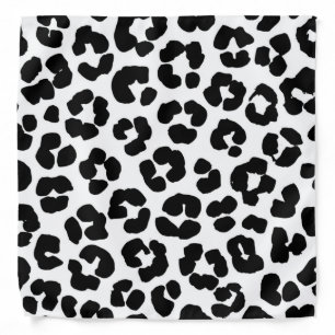 Animal print pattern bandana