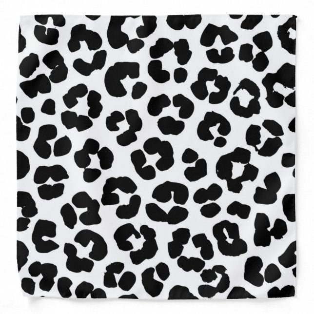 Animal print pattern bandana (Front)