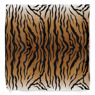 Animal print pattern bandana