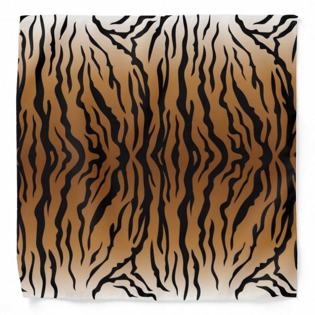 Animal print pattern bandana (Front)