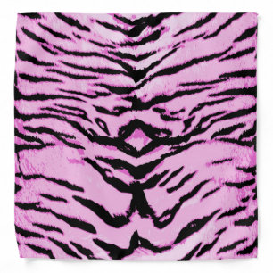 Animal print pattern bandana