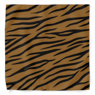 Animal print pattern bandana