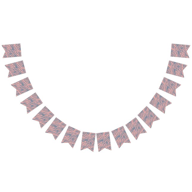 Animal print pattern bunting flags (All)
