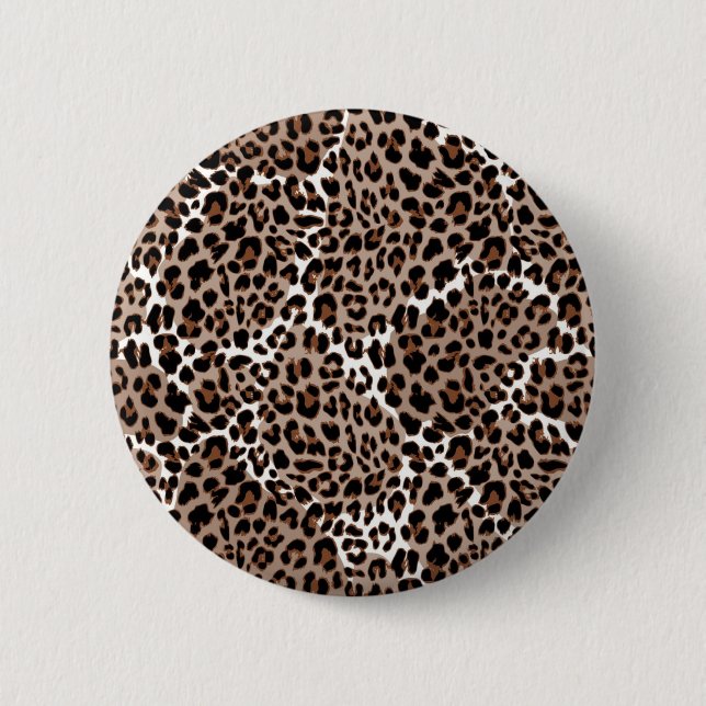 Animal print pattern button (Front)