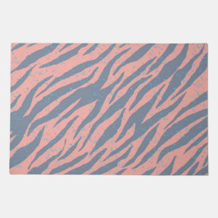 Animal print pattern doormat