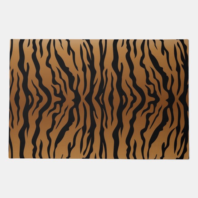 Animal print pattern doormat (Front)