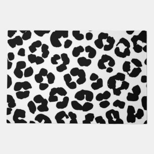 Animal print pattern doormat