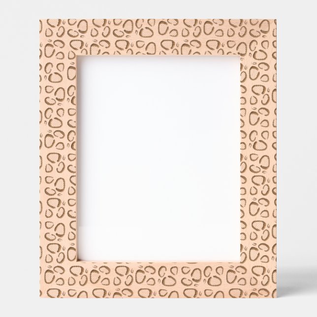 Animal Print Pattern Engraved Frames (Front)