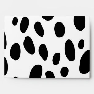 Animal print pattern envelope