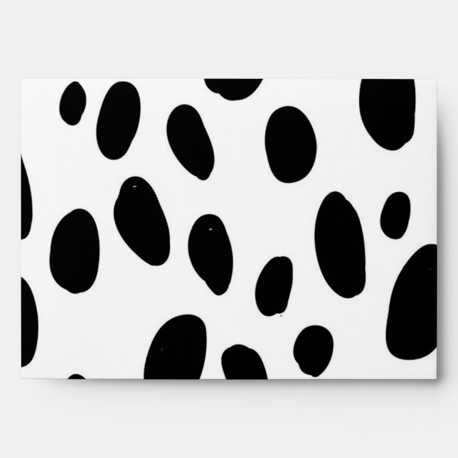 Animal print pattern envelope (Front)