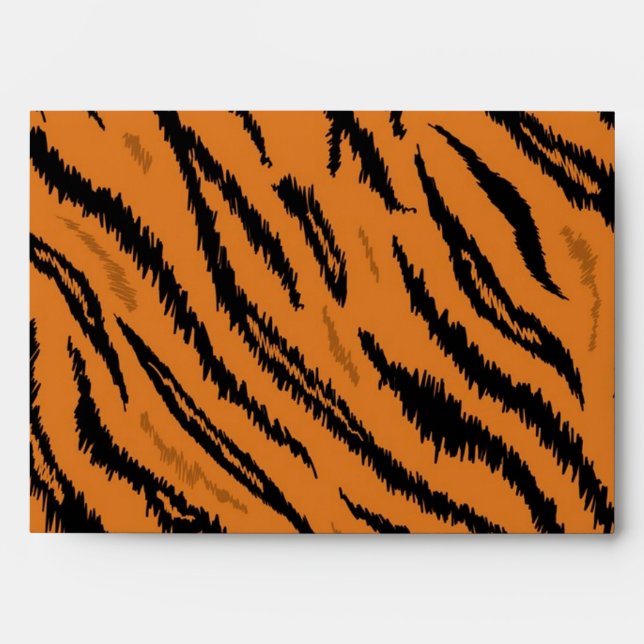 Animal print pattern envelope (Front)