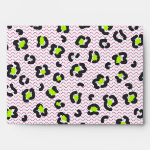 Animal print pattern envelope
