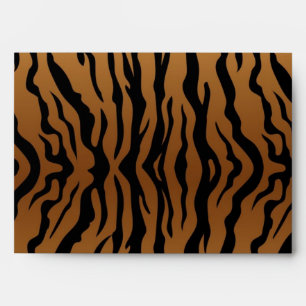 Animal print pattern envelope