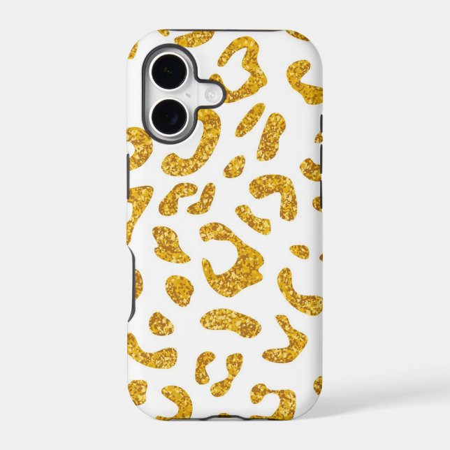 Animal print pattern iphone case (Back)