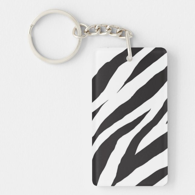 Animal print pattern keychain (Front)