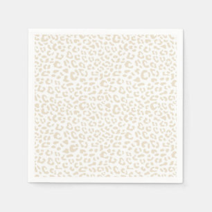 Animal print pattern napkins