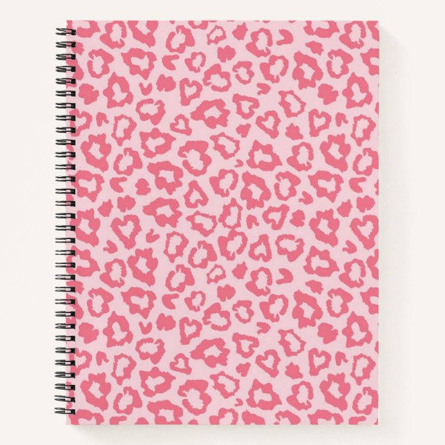 Animal print pattern notebook (Front)