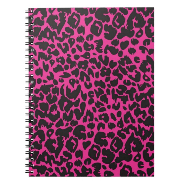 Animal print pattern notebook (Front)