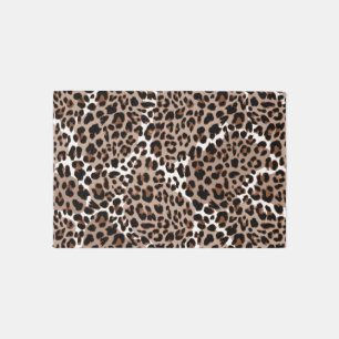 Animal print pattern outdoor rug