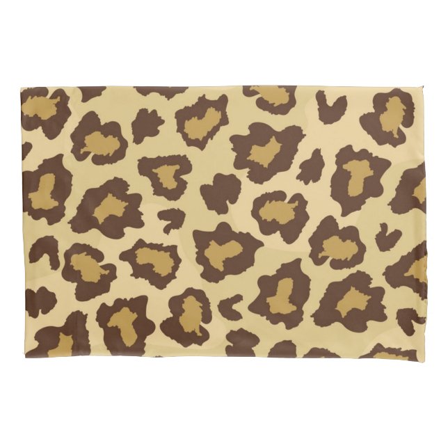 Animal print pattern pillow case (Front)