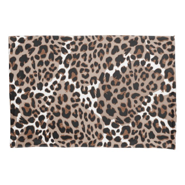 Animal print pattern pillow case (Front)