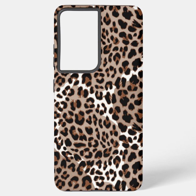 Animal print pattern samsung galaxy case (Back)