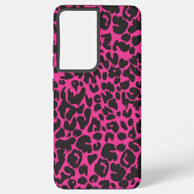 Animal print pattern samsung galaxy case (Back)