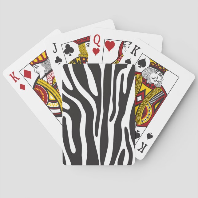 Animal Print Poker Cards (Back)