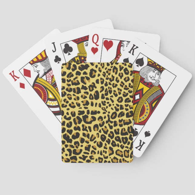 Animal Print Poker Cards (Back)