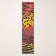 Animal Print Scarf